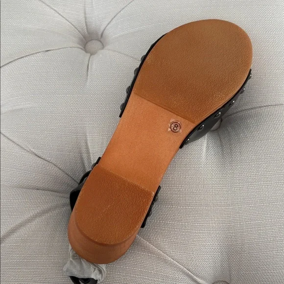 LULUS black ankle strap platform sandals - Picture 5 of 12